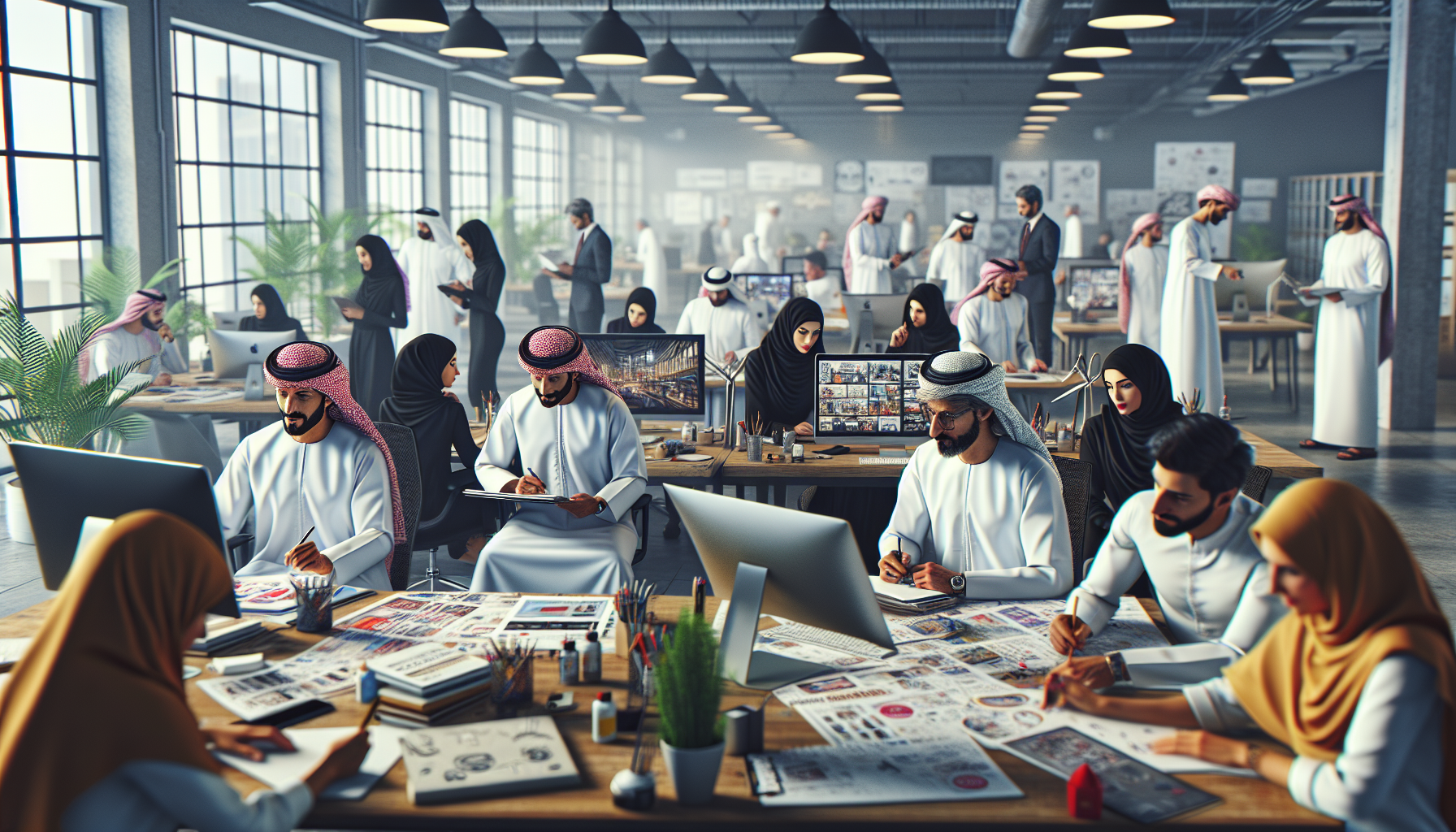 What do marketing agencies do in? Advertising Campaigns