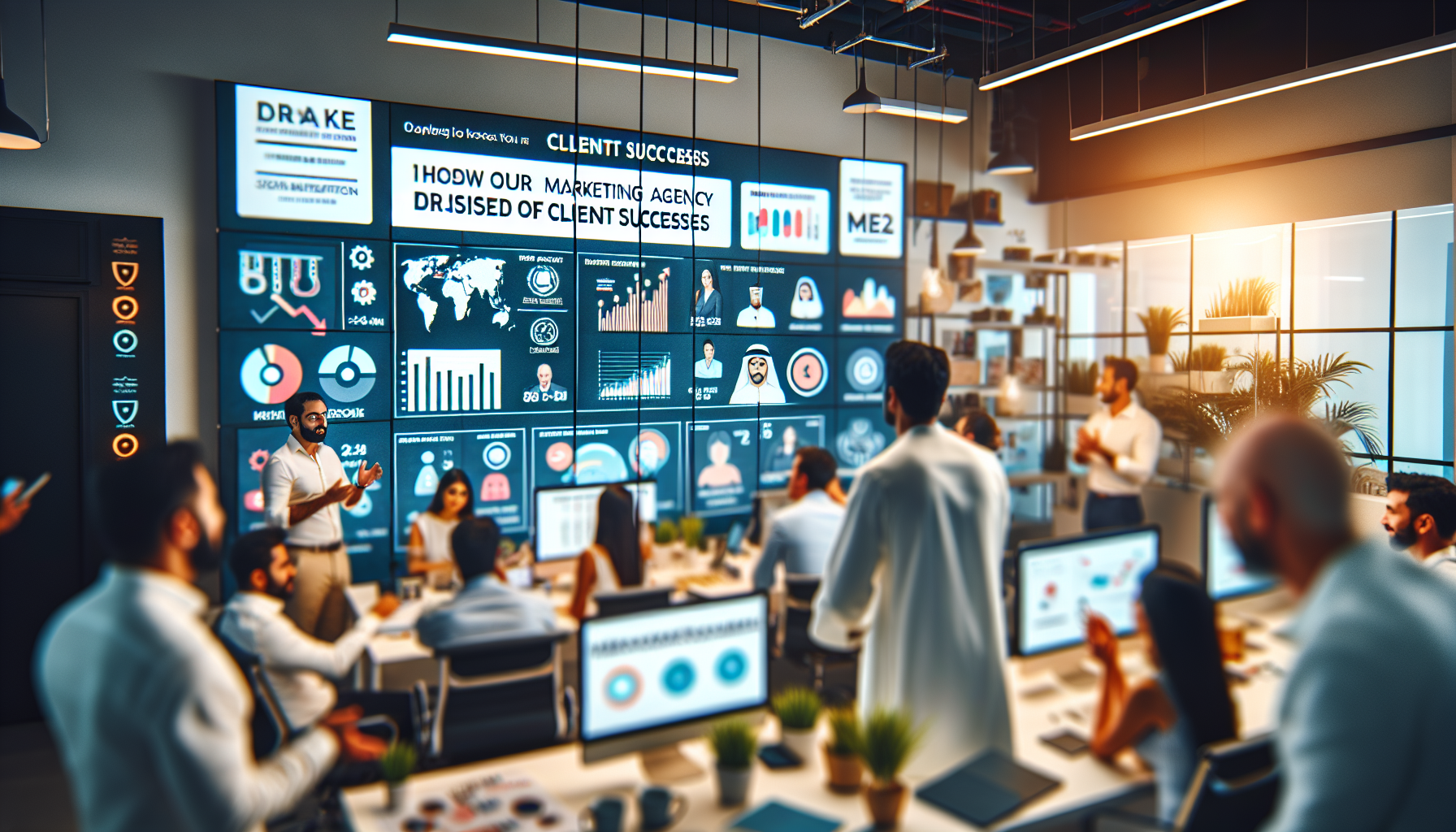 How does advertising work in Agencies? Advertising process