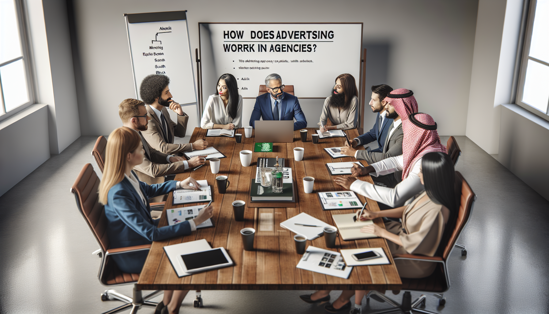 How does advertising work in Agencies? Market Research