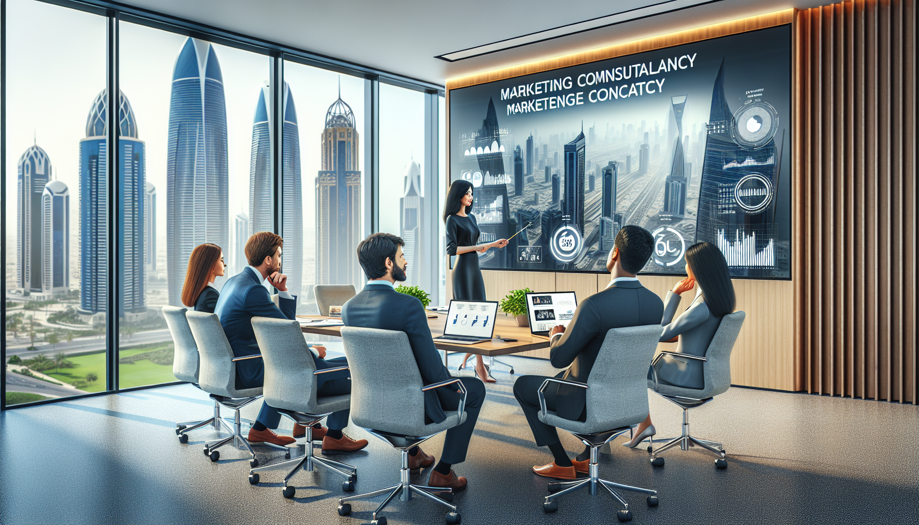 What does a marketing consultant do in Abu Dhabi? Advertising Campaign