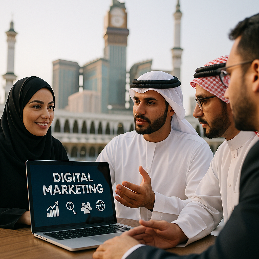 What is digital marketing in Mecca? Digital Marketing in Mecca