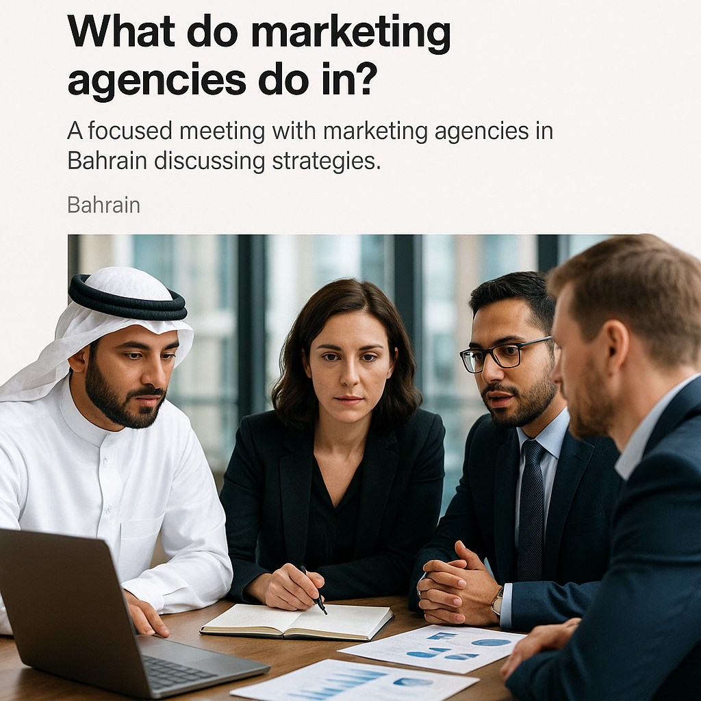 What do marketing agencies do in? Market Research