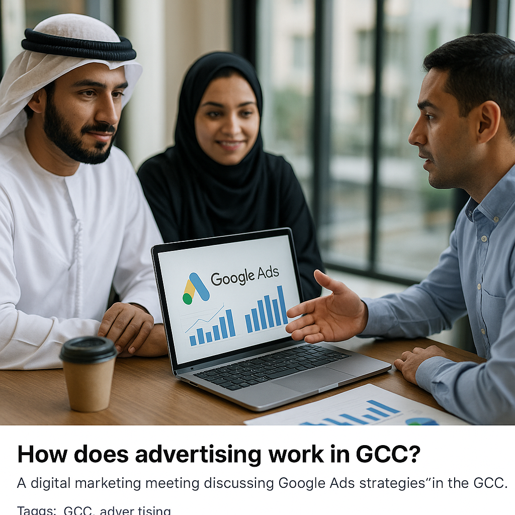 How does advertising work in GCC? Advertising in GCC