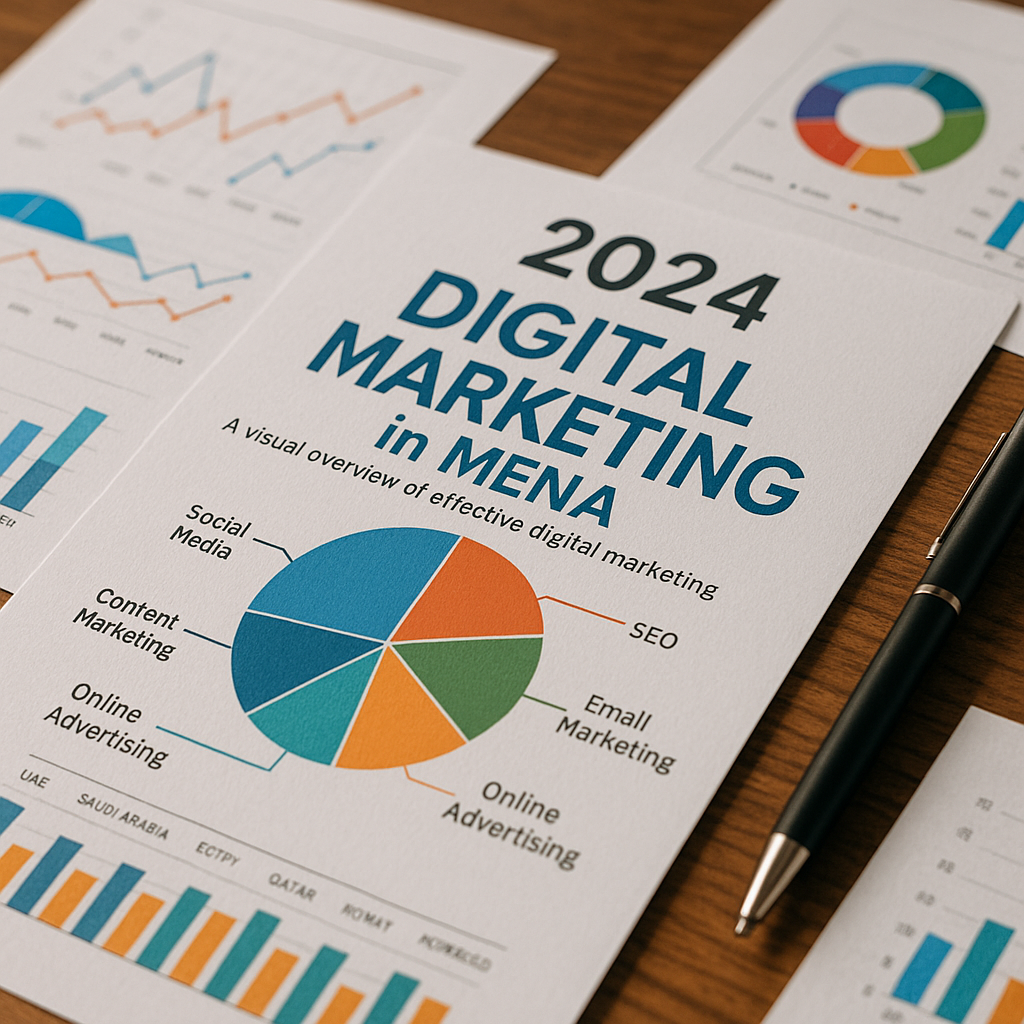 A visual overview of effective digital marketing strategies in the MENA region.