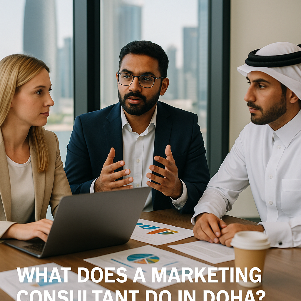 A consultancy meeting in Doha focused on improving marketing efforts.