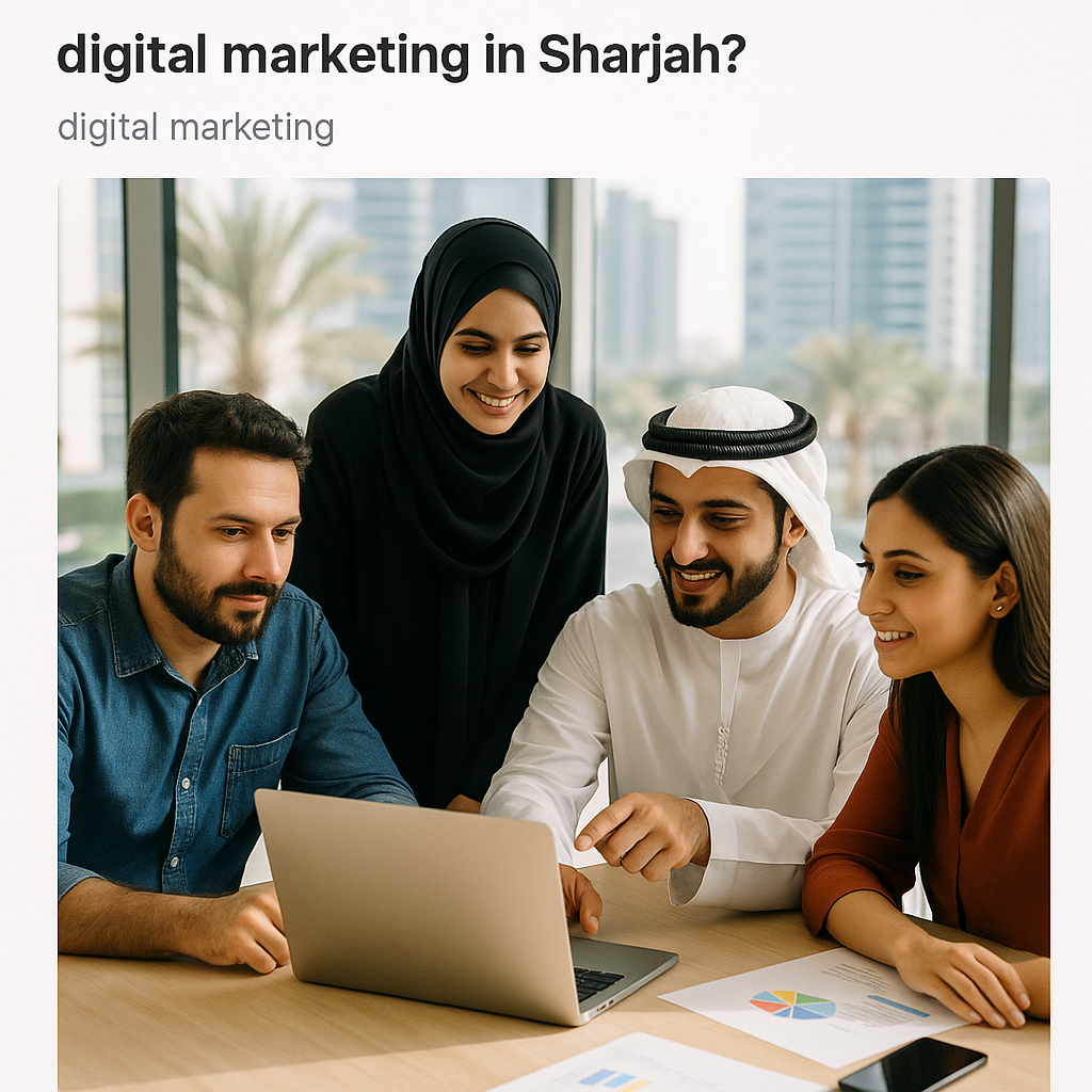 What is digital marketing in Sharjah? Strategic Growth through Digital Marketing