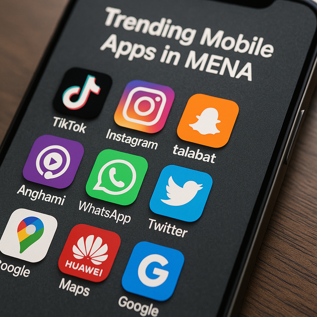 What are the top app categories in the Middle East? Trends in app categories in the Middle East