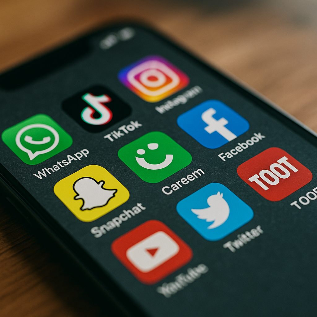 What are the top app categories in the Middle East? App usage trends in the Middle East