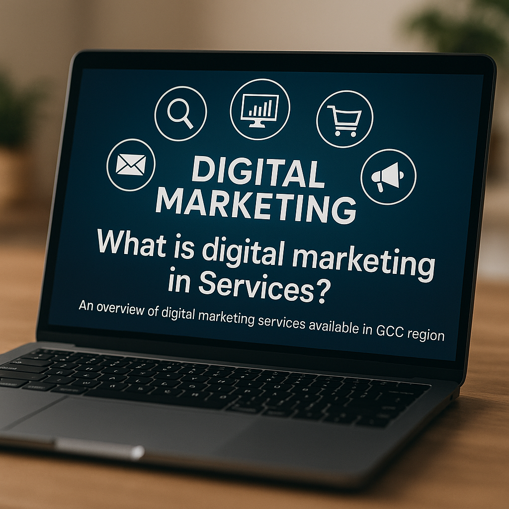 An overview of digital marketing services available in the GCC region.