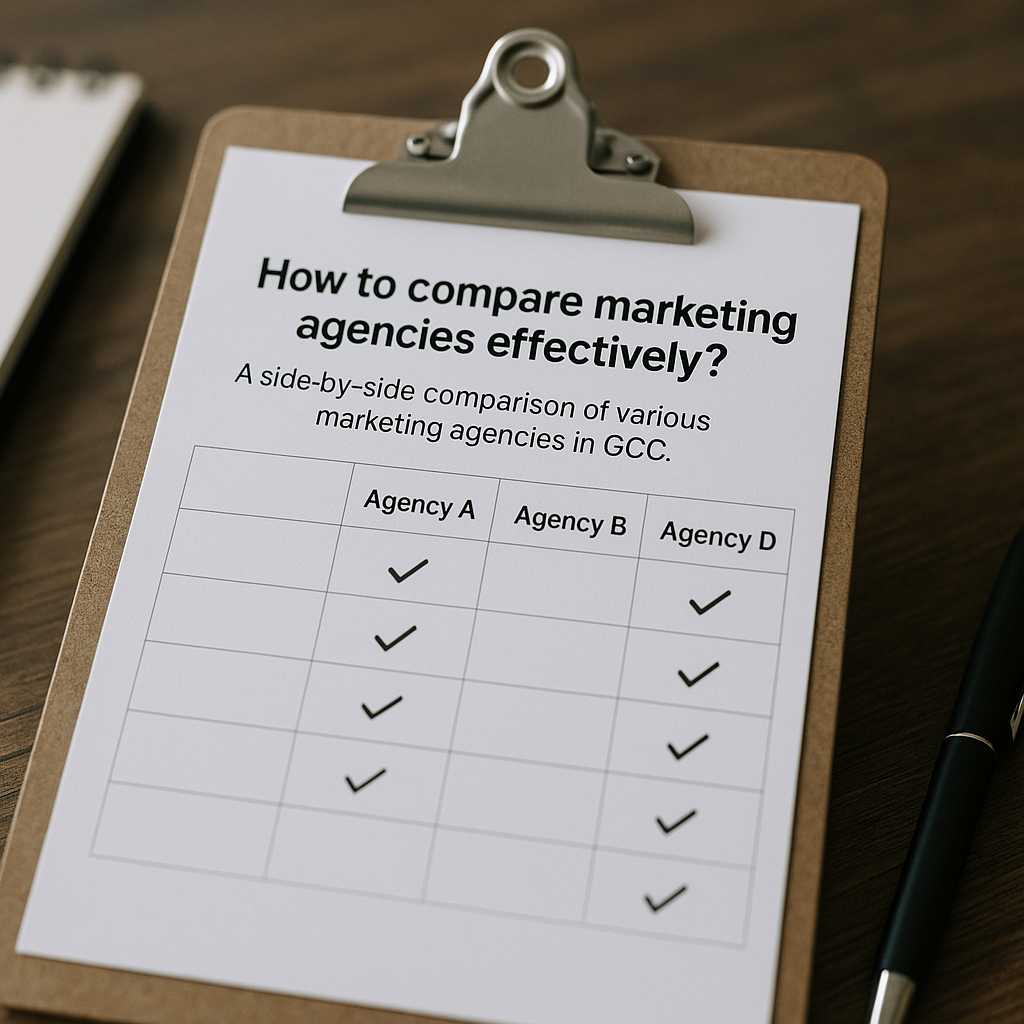 How to compare marketing agencies effectively? Marketing strategies