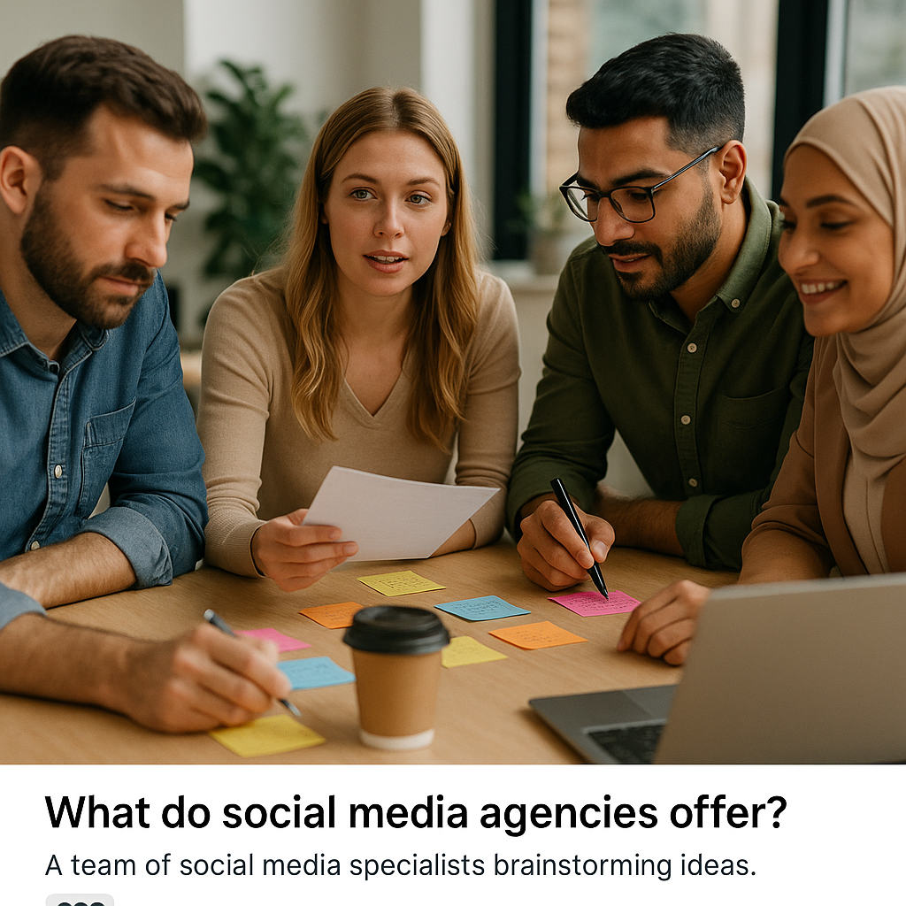 What do social media agencies offer? Social Media Strategy