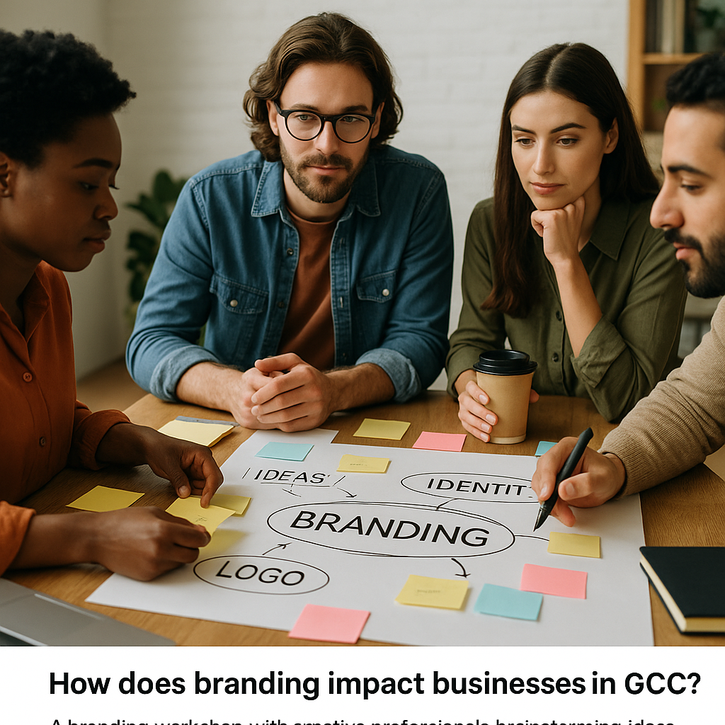 How does branding impact businesses in GCC? Branding Visual