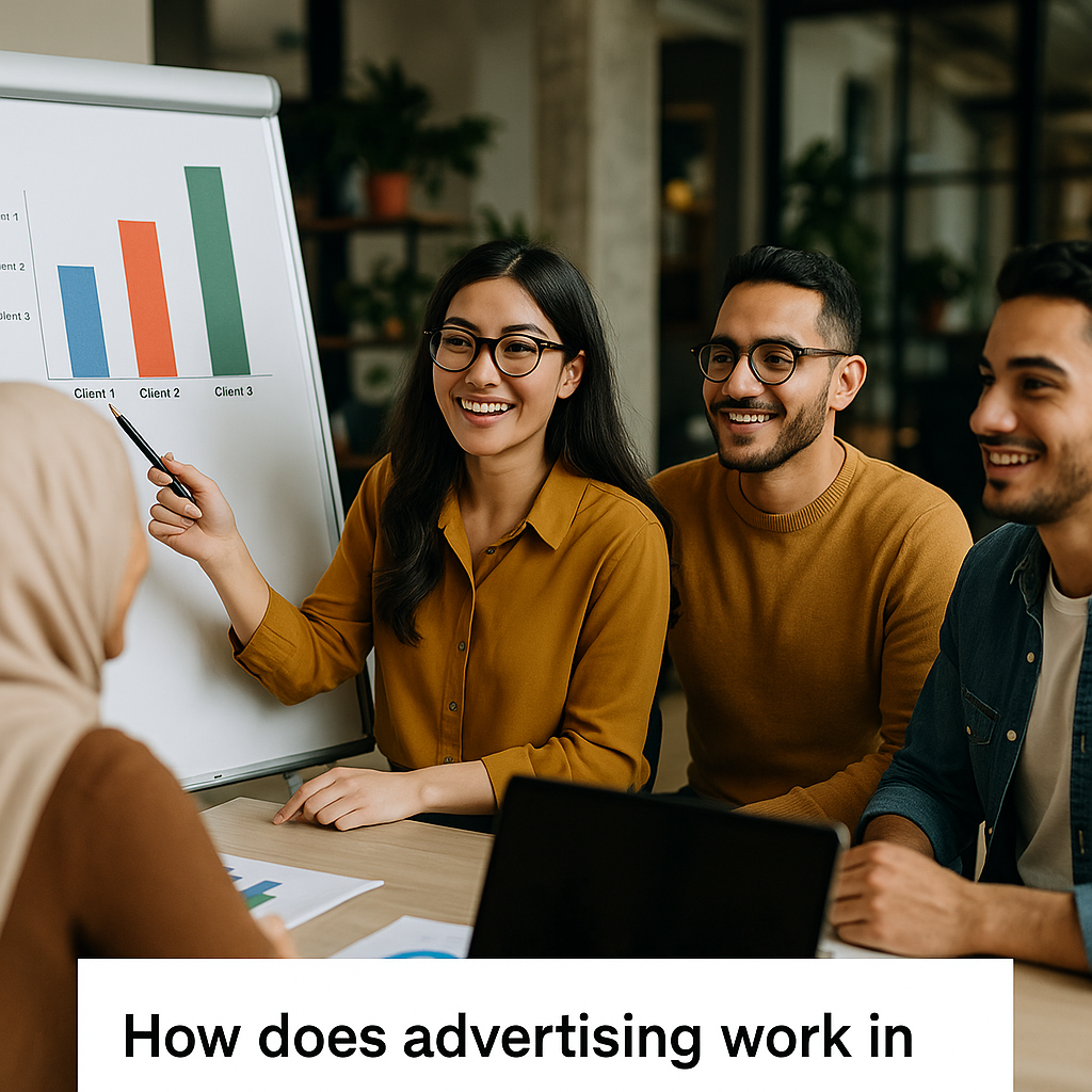 How does advertising work in Agencies? Advertising Image