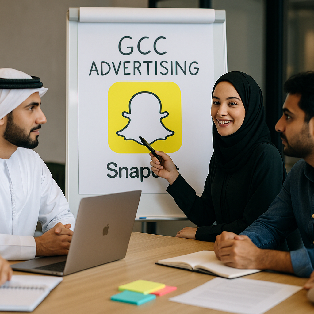 A creative session for Snapchat advertising strategies in the GCC.